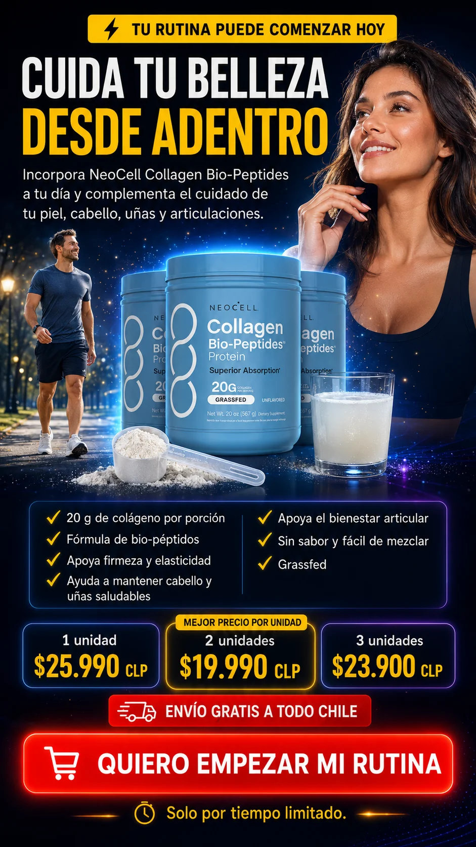 NEOCELL COLLAGEN BIO-PEPTIDES PROTEIN
